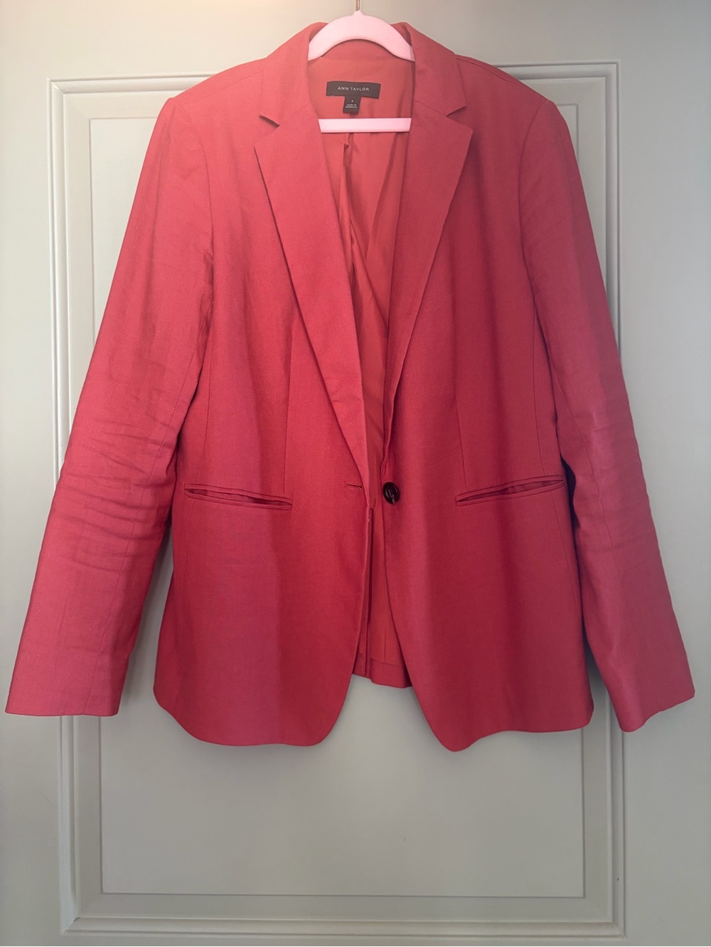Ann Taylor  Single-Button Blazer
